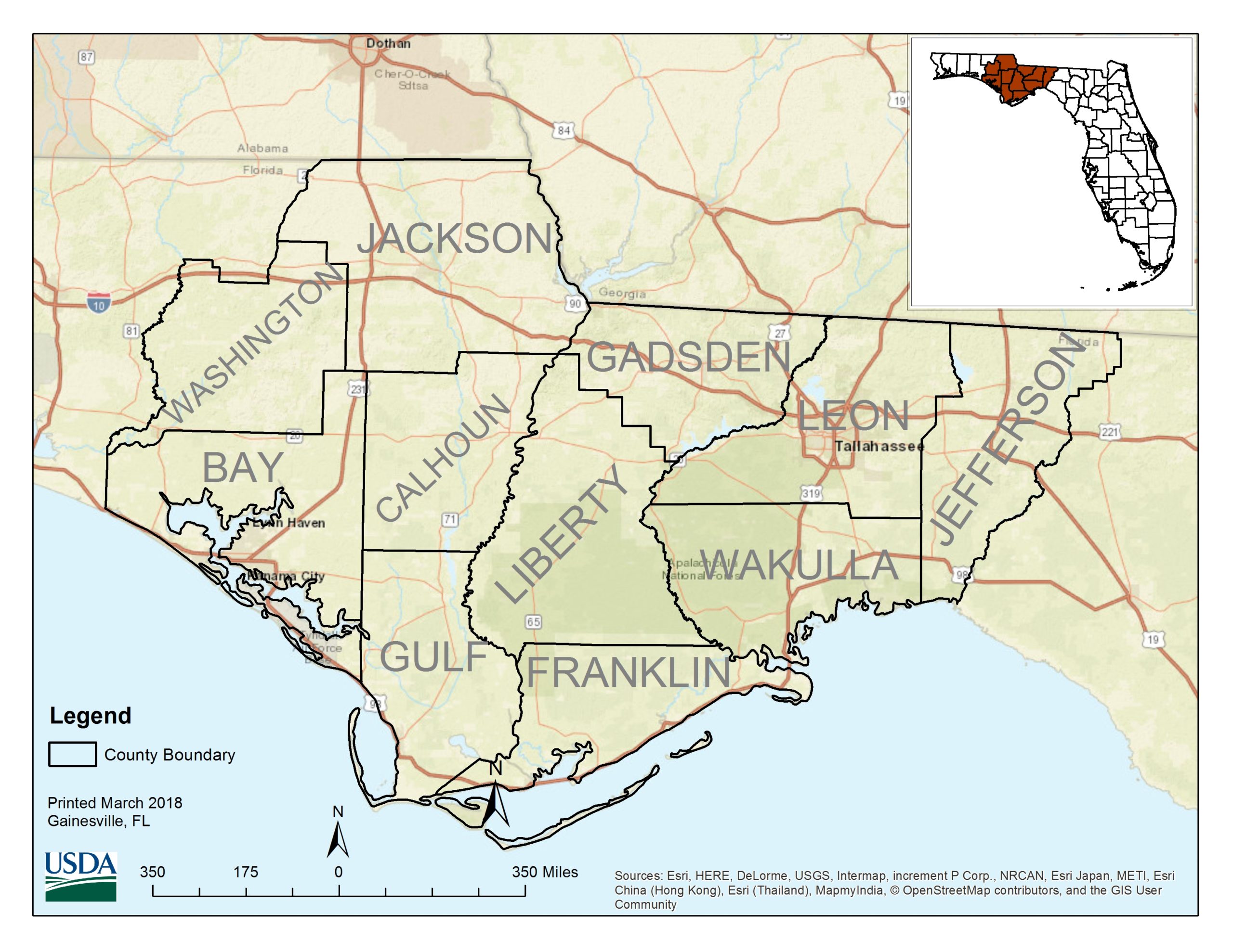 Florida NRCS Offers Signup for ApalachicolaChattahoocheeFlint Rivers