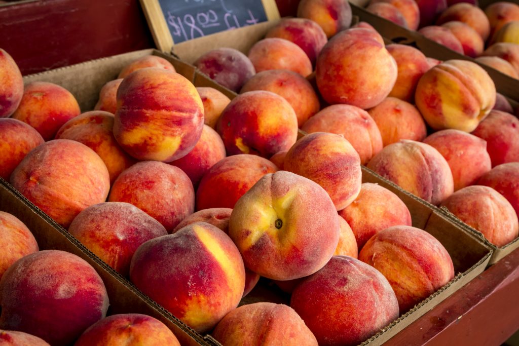 Georgia peach crop