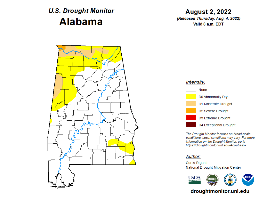 Alabama drought