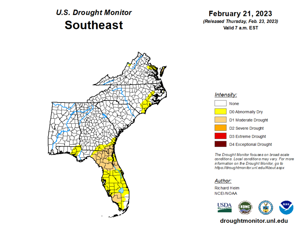 U.S. Drought Monitor Update