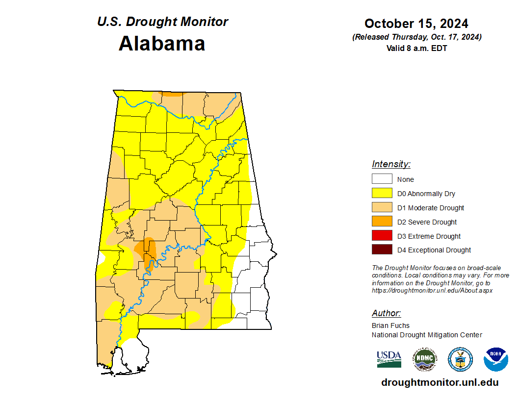 Featured image for “Dry Weather Impacting Northeast Alabama”