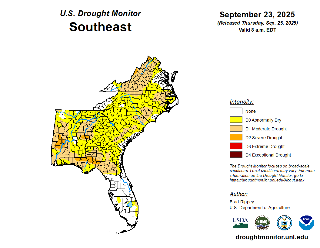 Featured image for “It’s Dry Out There: Drought Monitor Update”