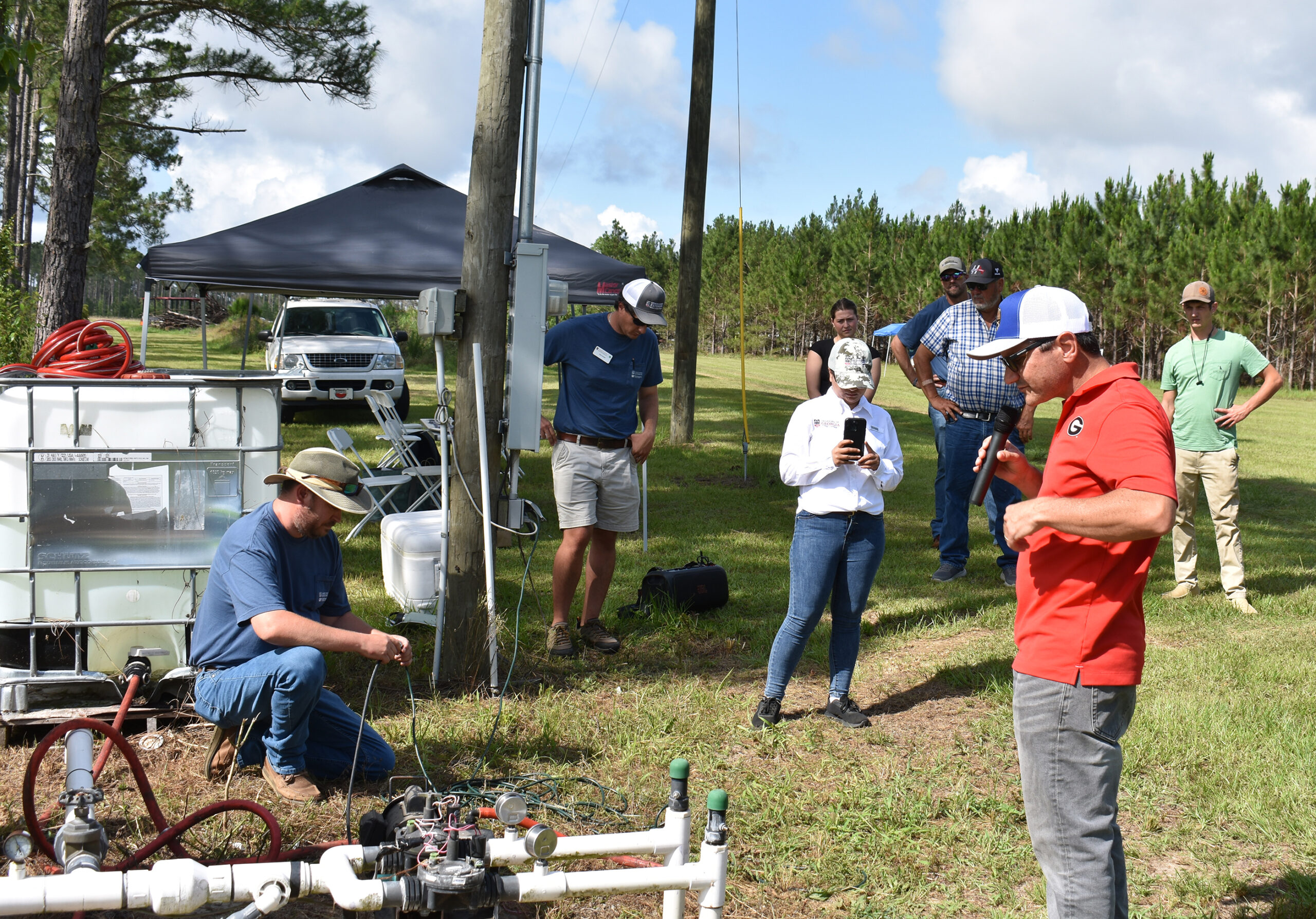 Featured image for “Soil Tests Stressed During Irrigation Expo”