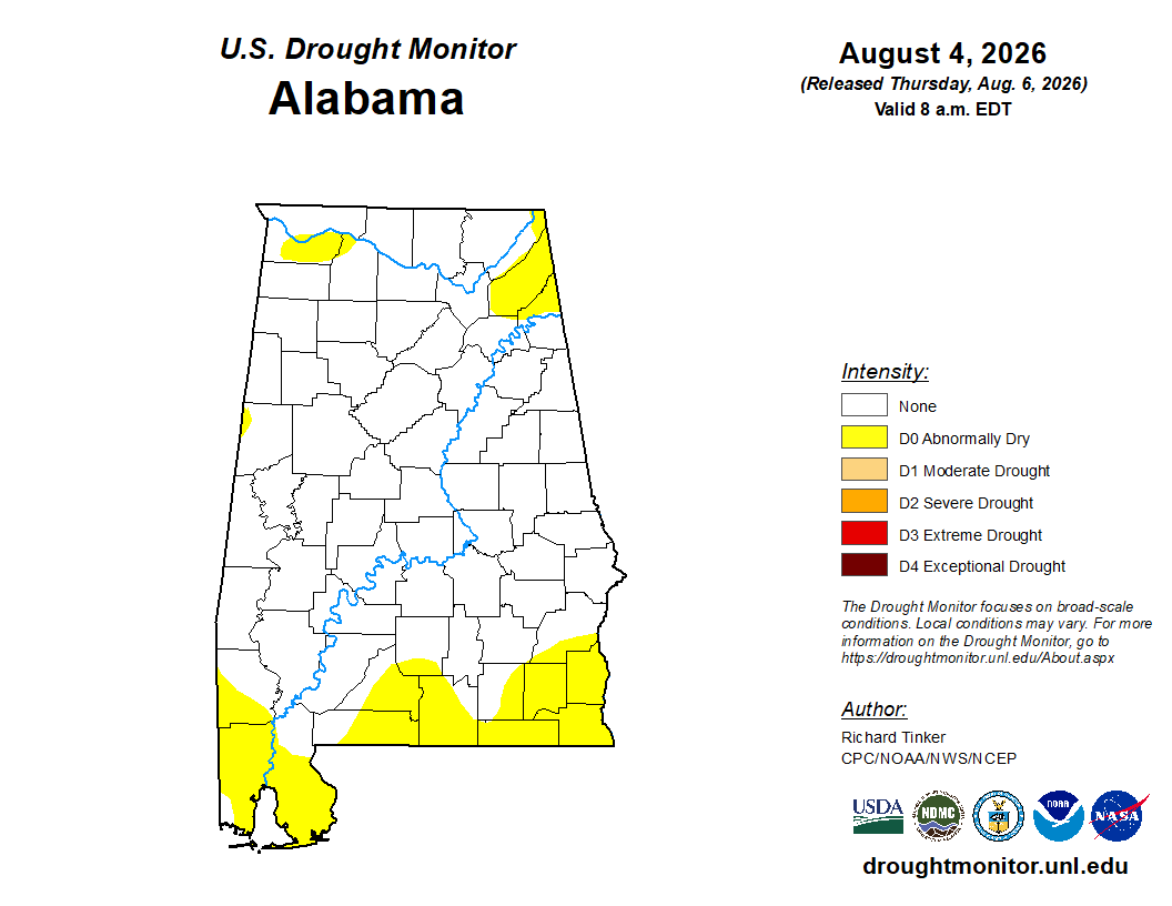 Featured image for “Dry Weather’s Impact in Southeast Alabama”