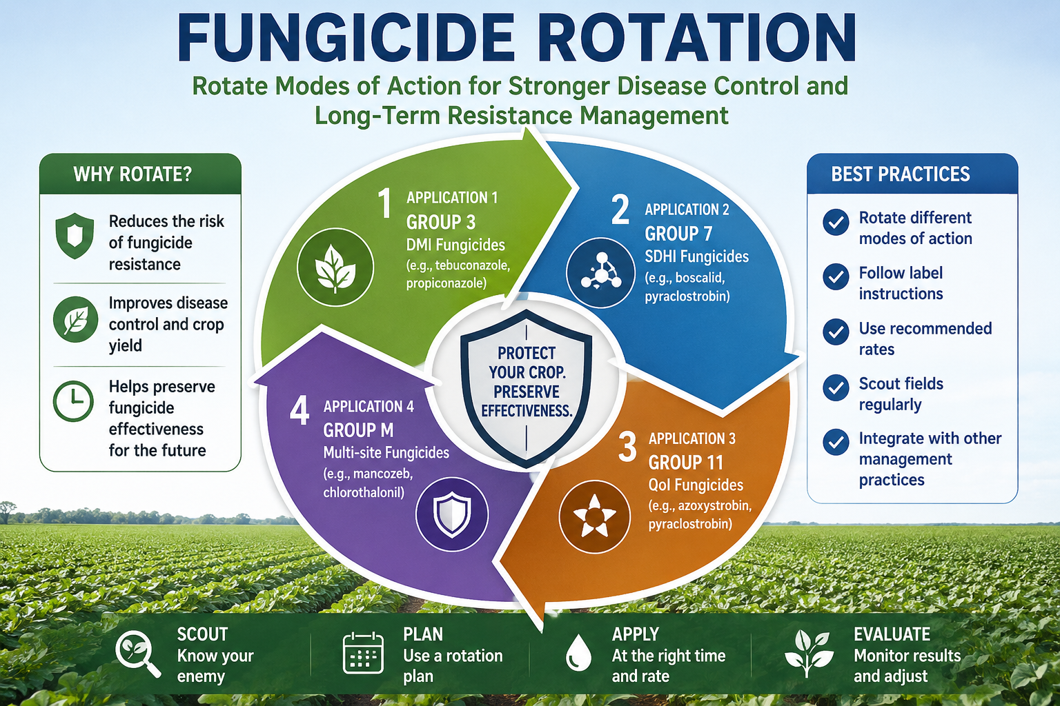 Featured image for “Expo Presentation: Fungicide Rotation Key In Mitigating Powdery Mildew Disease”