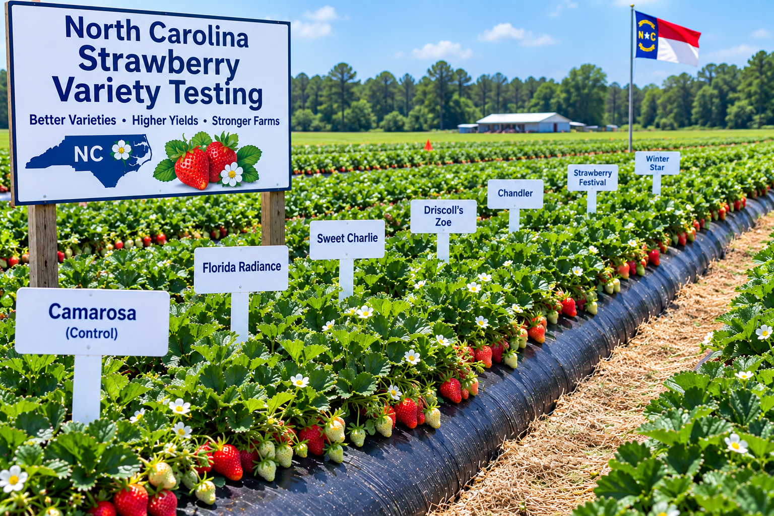 Featured image for “Variety Testing A Focus of Upcoming SE Strawberry Expo”