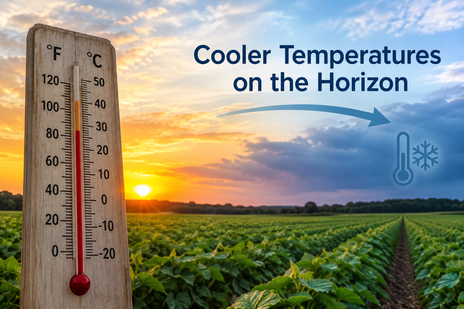 Featured image for “Cooler Temperatures On The Horizon”
