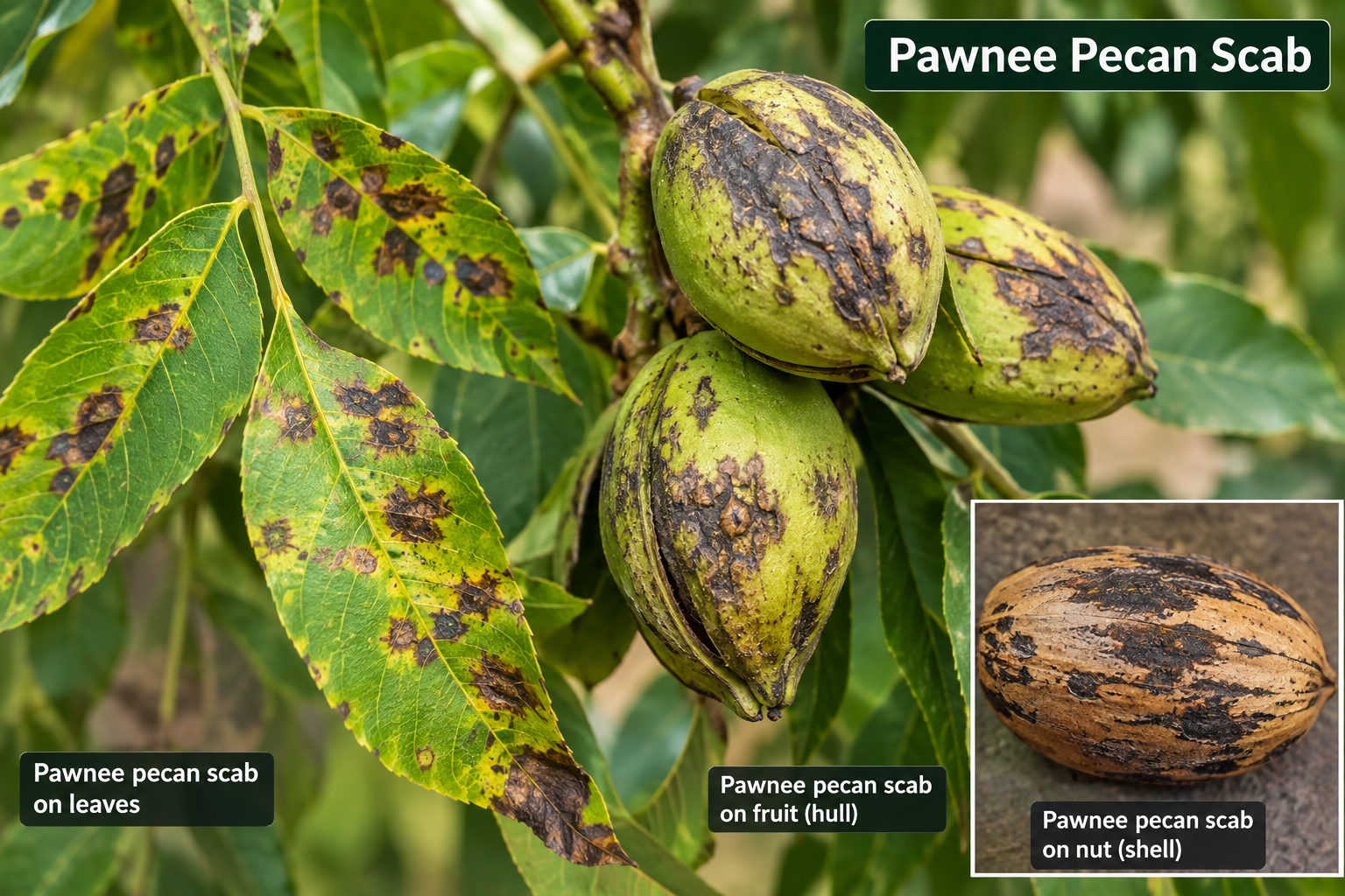 Featured image for āSouth Georgia Pecan Farmer Modifies Production Schedule Amid High Incidences of Scab to Pawnee Varietyā