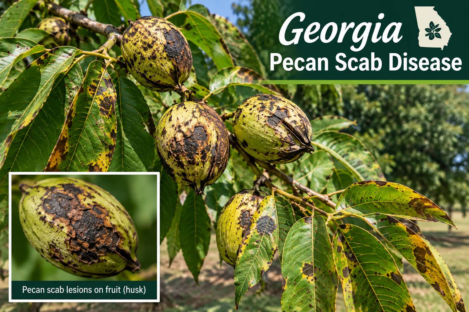 Featured image for “Grower Testimonial: South Georgia Pecan Farmer Discusses Pecan Scab Disease”