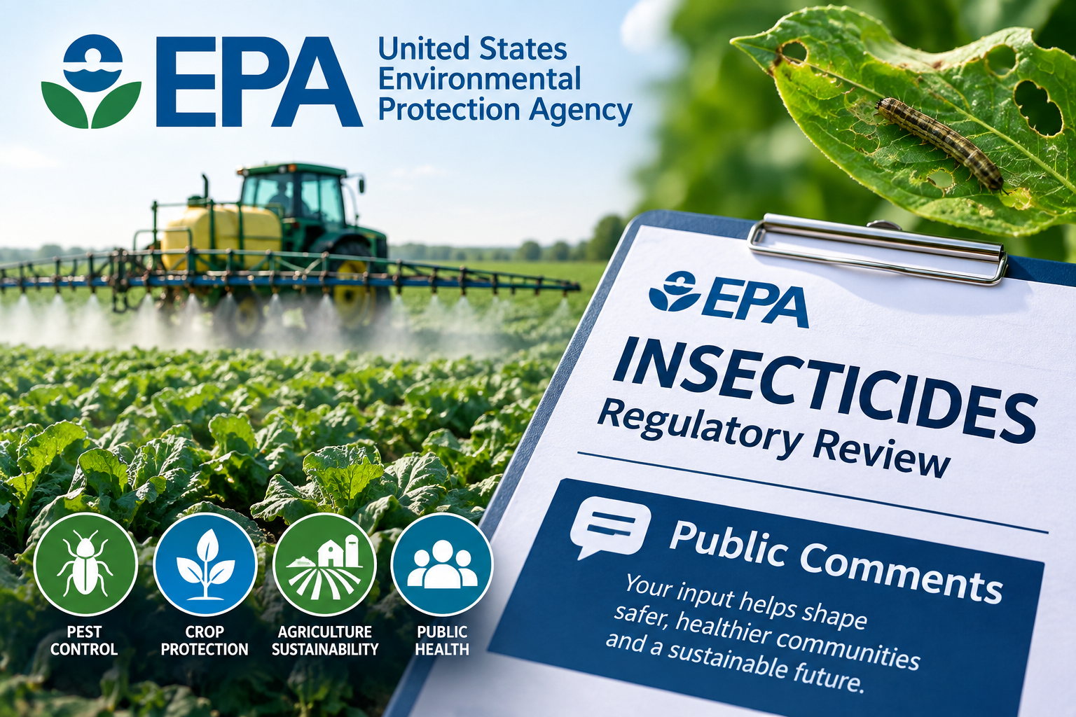 Featured image for “EPA Comment Period for Five Insecticides”