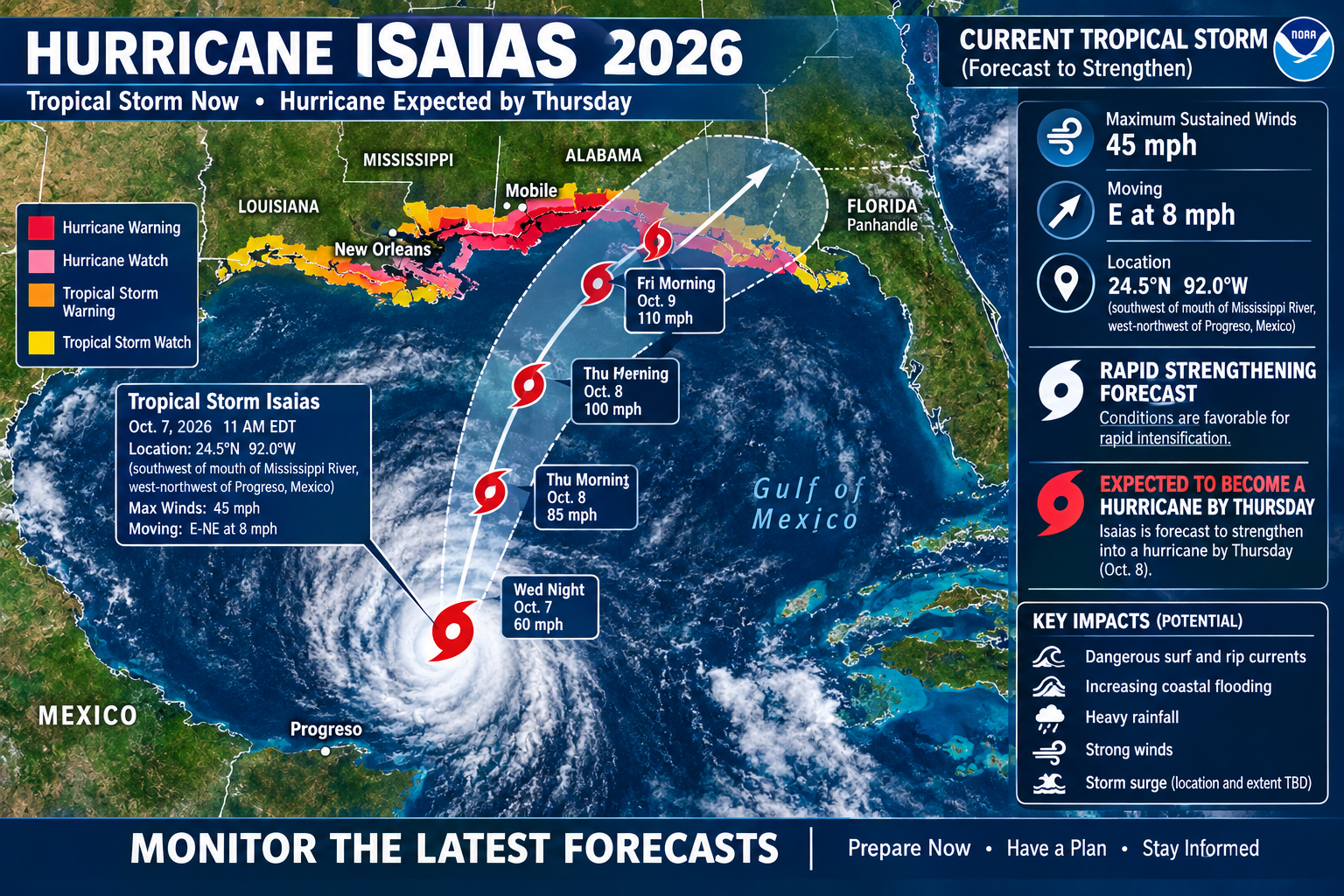 Featured image for “Isaias Set to Saturate Parts of Southeast”